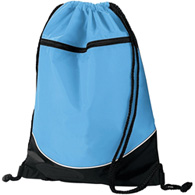 augusta tri-color drawstring backpack
