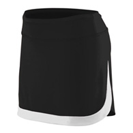 ladies action color block skort