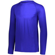 augusta attain youth wicking l/s top