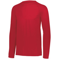 augusta attain youth wicking l/s top