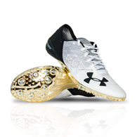 gold track cleats