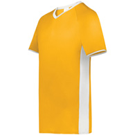 augusta youth cutter+ v-neck jersey