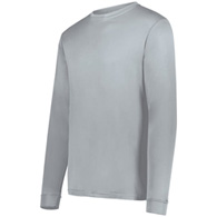 augusta wicking long sleeve t - youth