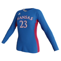 vb wms sublimated long sleeve jersey w/b