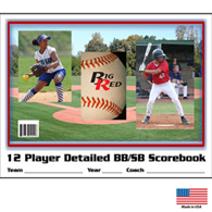 12 player / 48 game – detailed scorebook