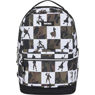 fortnite unisex adult backpacks, black/g