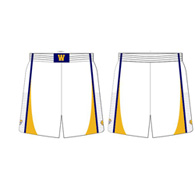 basketball short w/ waist emblem