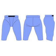 solid color 2-way stretch football pants