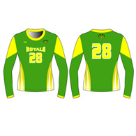 fttf volleyball long sleeve jersey