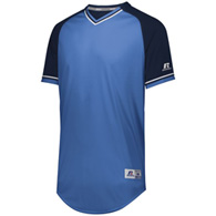 russell classic v-neck jersey